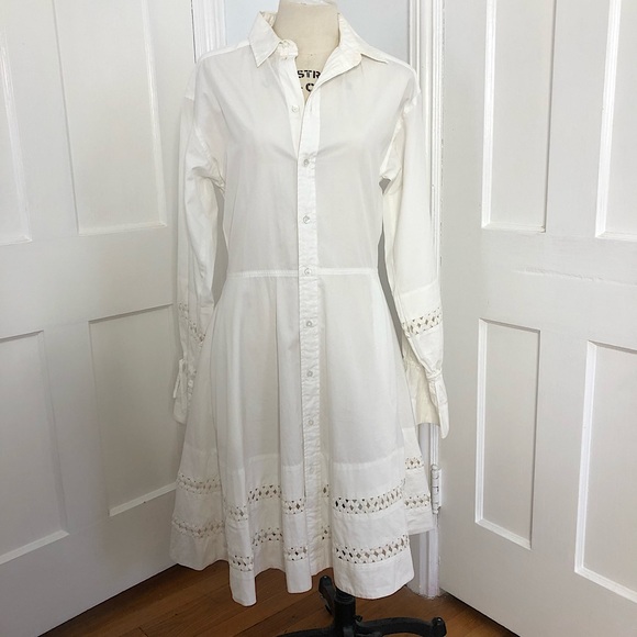 Polo Ralph Lauren Dresses & Skirts - Polo Ralph Lauren Cotton Dress - white